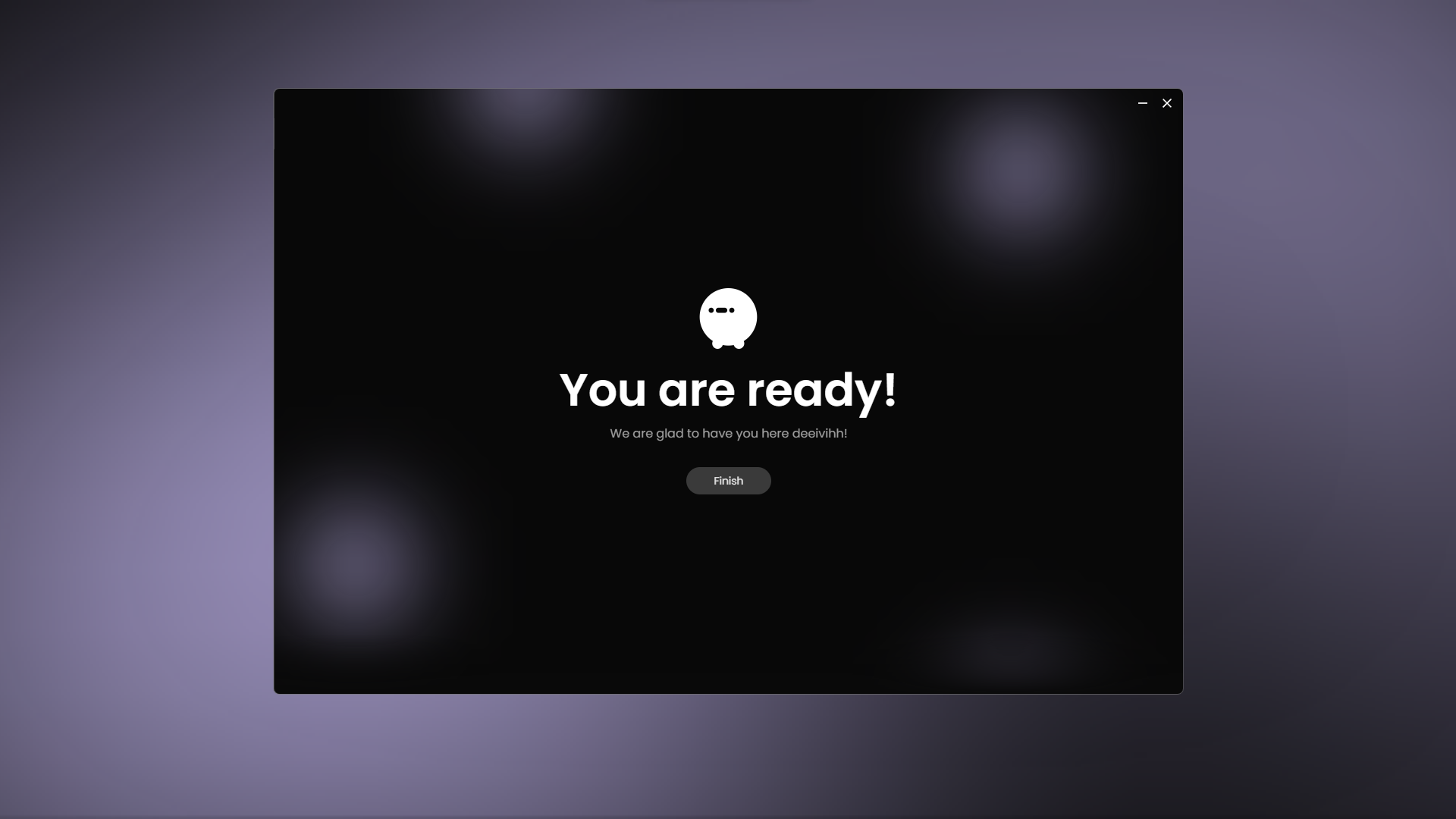 Onboarding Finished